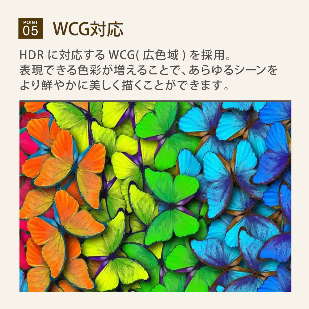 WCG対応