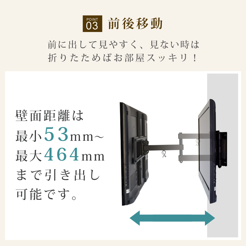 前後移動