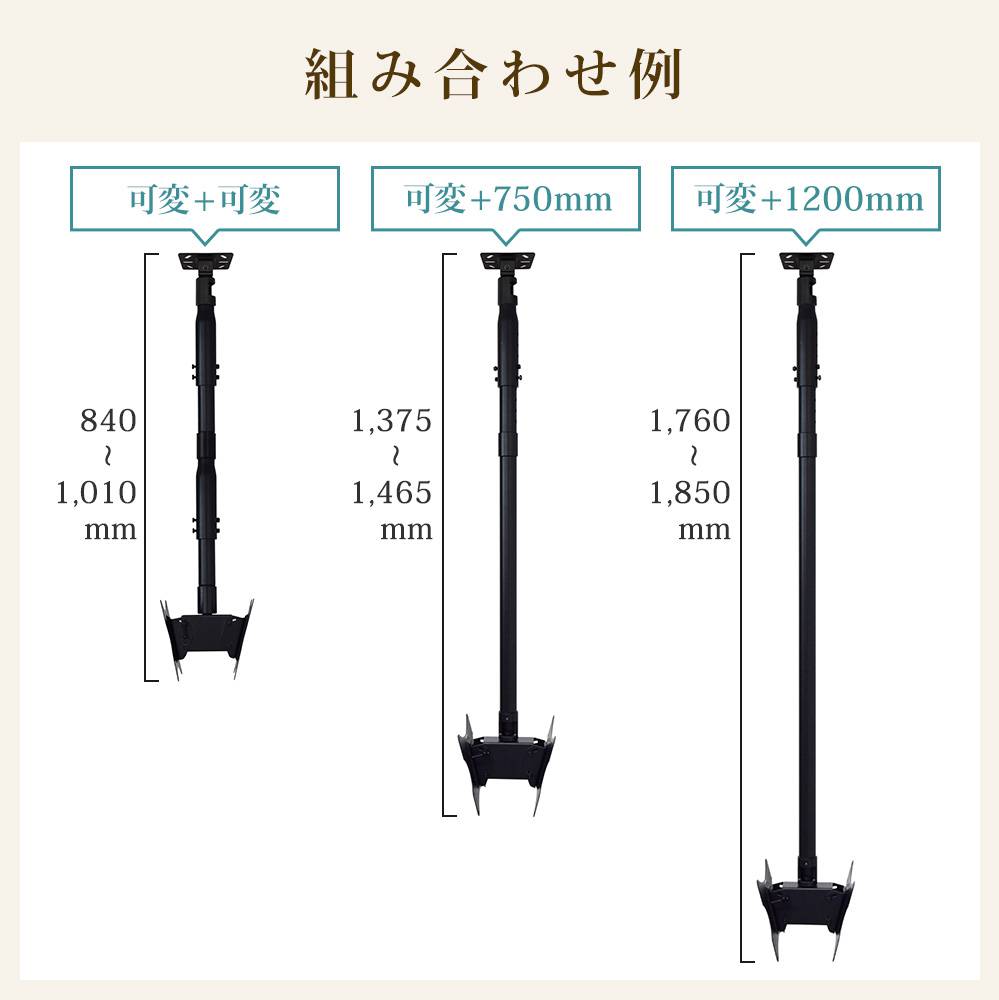 組み合わせ例