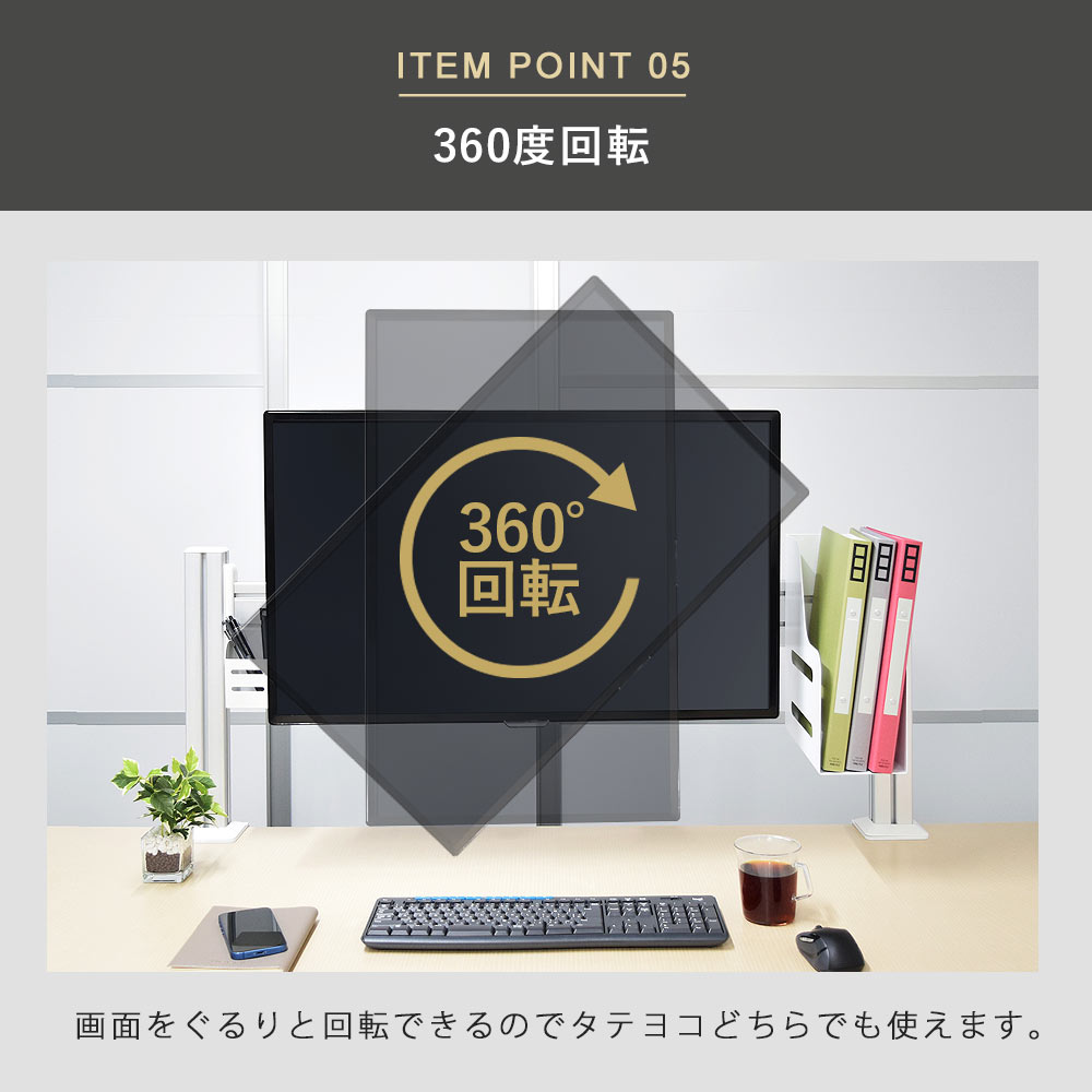 360度回転