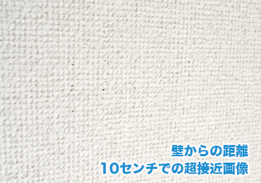 「ここを見て」と言われて、間近で見れば「確かに小さな穴があるような、ないような？」のレベル